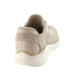 baskets et sneakers - Confort - femme - Toile - Beige - Skechers footwear