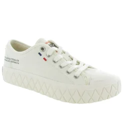 baskets et sneakers - Confort - femme - Toile - Blanc - Palladium