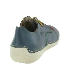 baskets et sneakers - Confort - femme - Synthétique - Bleu - Rieker