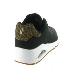 baskets et sneakers - Confort - femme - Synthétique - Noir - Skechers footwear