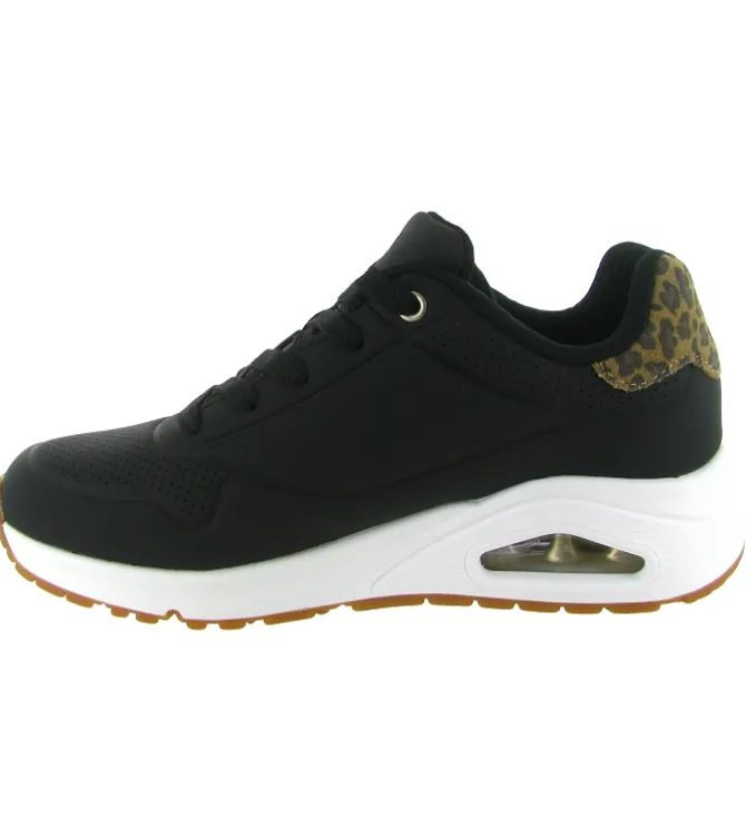 baskets et sneakers - Confort - femme - Synthétique - Noir - Skechers footwear
