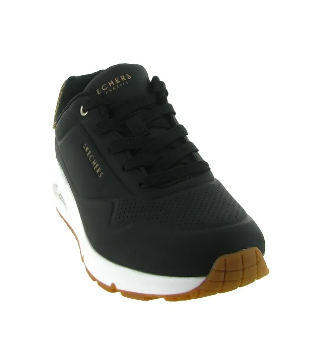 baskets et sneakers - Confort - femme - Synthétique - Noir - Skechers footwear
