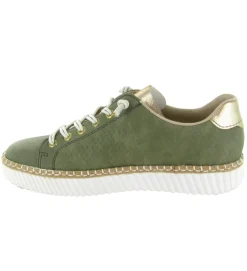 baskets et sneakers - Confort - femme - Synthétique - Vert - Rieker
