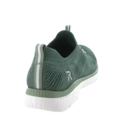 baskets et sneakers - Confort - femme - Synthétique - Vert - Rieker