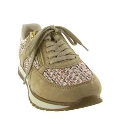 baskets et sneakers - Confort - femme - Cuir - Beige - Rieker