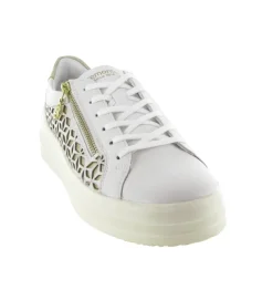 baskets et sneakers - Confort - femme - Cuir - Blanc - Remonte