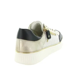 baskets et sneakers - Confort - femme - Cuir - Blanc - Remonte