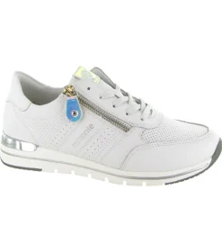 baskets et sneakers - Confort - femme - Cuir - Blanc - Remonte
