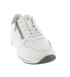 baskets et sneakers - Confort - femme - Cuir - Blanc - Remonte