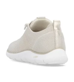 baskets et sneakers - Confort - femme - Synthétique - Beige - Remonte