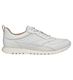 baskets et sneakers - Confort - femme - Cuir - Blanc - Geox
