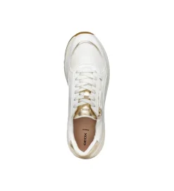 baskets et sneakers - Confort - femme - Cuir - Blanc - Geox