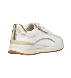 baskets et sneakers - Confort - femme - Cuir - Blanc - Geox