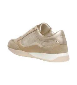 baskets et sneakers - Confort - femme - Cuir - Crème - Geox