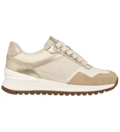 baskets et sneakers - Confort - femme - Cuir - Beige - Geox