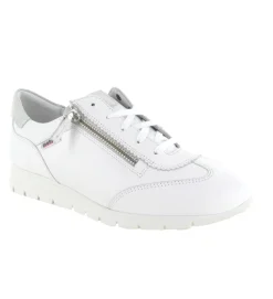 baskets et sneakers - Confort - femme - Cuir - Blanc - Mephisto