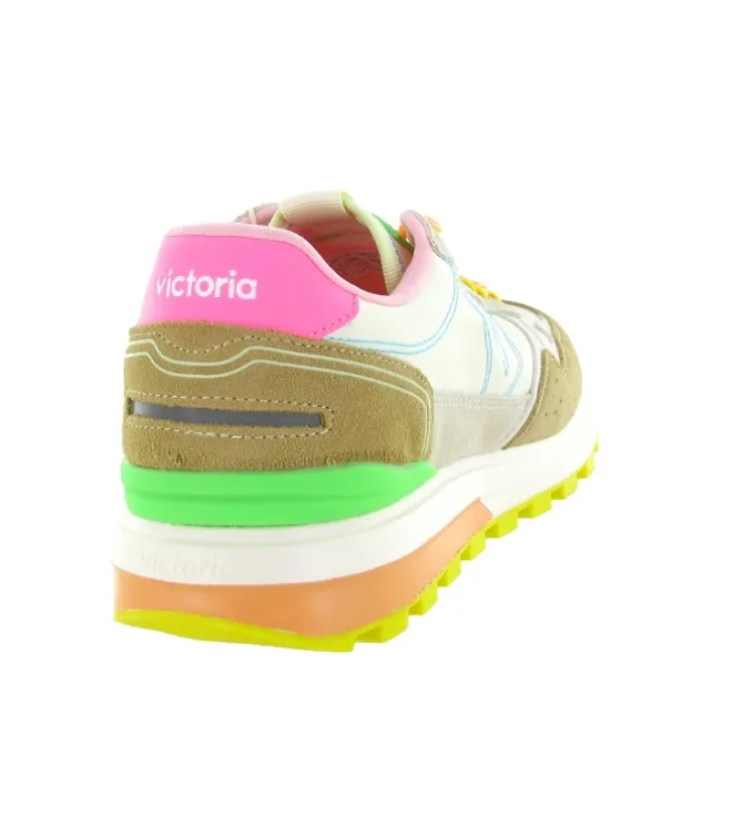 baskets et sneakers - Confort - femme - Nubuck - Multicolor - Victoria