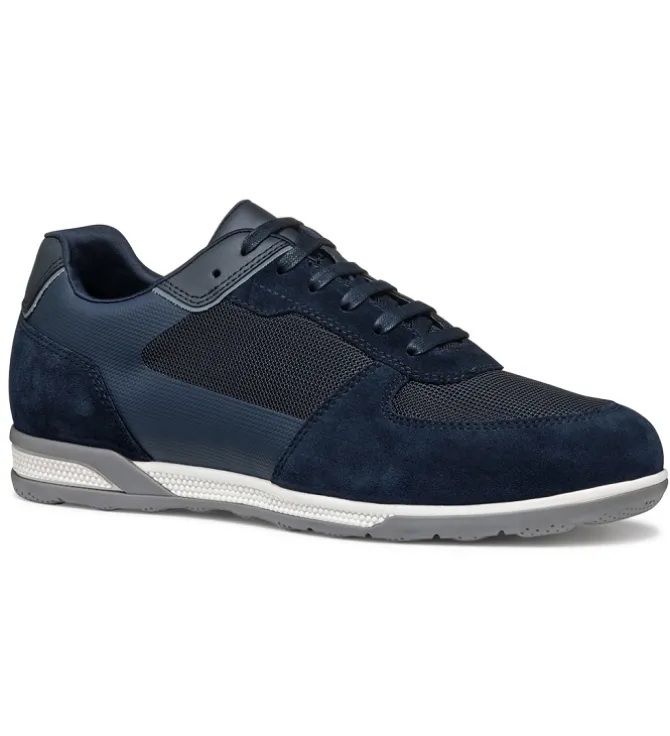 baskets et sneakers - Confort - homme - Synthétique - Bleu Marine - Geox