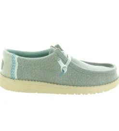 baskets et sneakers - Confort - homme - Toile - Bleu - Hey dude