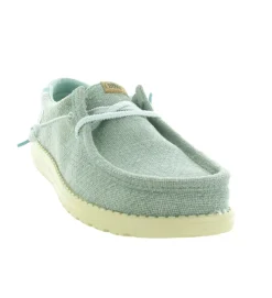 baskets et sneakers - Confort - homme - Toile - Bleu - Hey dude