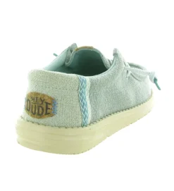 baskets et sneakers - Confort - homme - Toile - Bleu - Hey dude