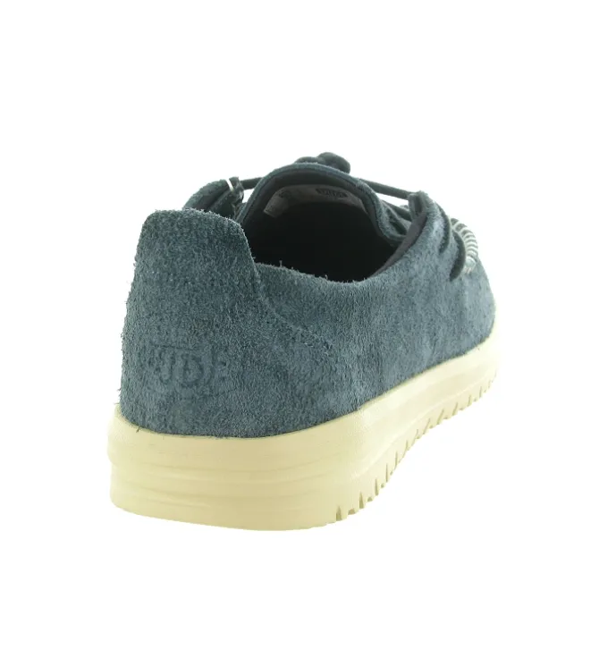 baskets et sneakers - Confort - homme - Toile - Bleu - Hey dude