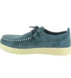 baskets et sneakers - Confort - homme - Toile - Bleu - Hey dude