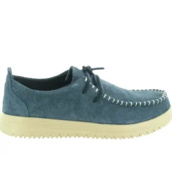 baskets et sneakers - Confort - homme - Toile - Bleu - Hey dude