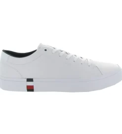 baskets et sneakers - Confort - homme - Cuir - Blanc - Tommy hilfiger
