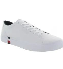 baskets et sneakers - Confort - homme - Cuir - Blanc - Tommy hilfiger