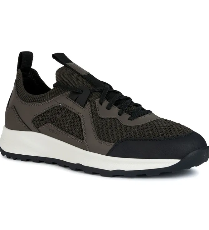 baskets et sneakers - Confort - homme - Toile - Marron - Geox