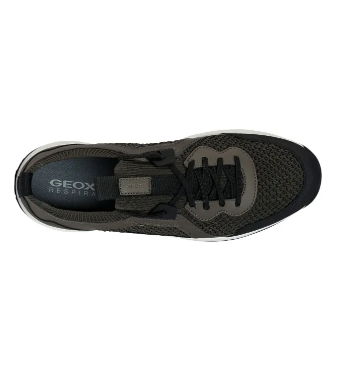 baskets et sneakers - Confort - homme - Toile - Marron - Geox
