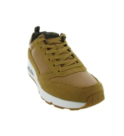 baskets et sneakers - Confort - homme - Cuir - Gris - Skechers footwear
