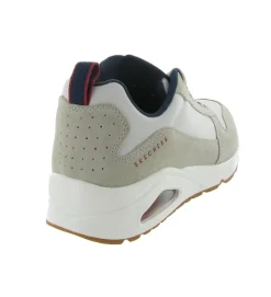 baskets et sneakers - Confort - homme - Cuir - Beige - Skechers footwear