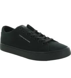 baskets et sneakers - Confort - homme - Toile - Noir - Tommy hilfiger
