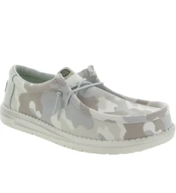 baskets et sneakers - Confort - homme - Toile - Gris - Hey dude
