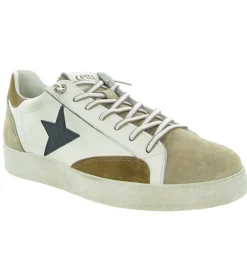baskets et sneakers - Confort - homme - Cuir - Gris - Cetti