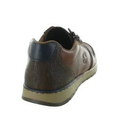 baskets et sneakers - Confort - homme - Cuir - Marron - Rieker