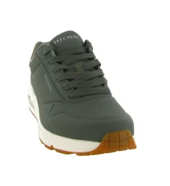 baskets et sneakers - Confort - homme - Synthétique - Vert - Skechers footwear