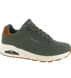 baskets et sneakers - Confort - homme - Synthétique - Vert - Skechers footwear