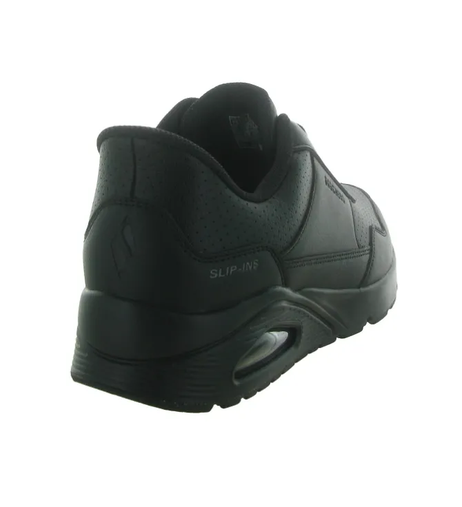 baskets et sneakers - Confort - homme - Synthétique - Noir - Skechers footwear