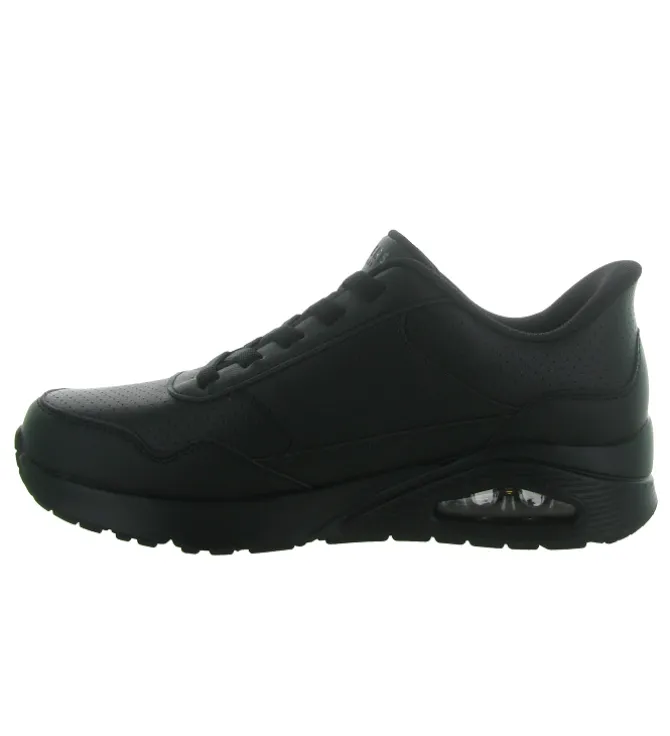 baskets et sneakers - Confort - homme - Synthétique - Noir - Skechers footwear