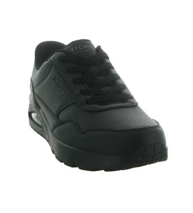 baskets et sneakers - Confort - homme - Synthétique - Noir - Skechers footwear