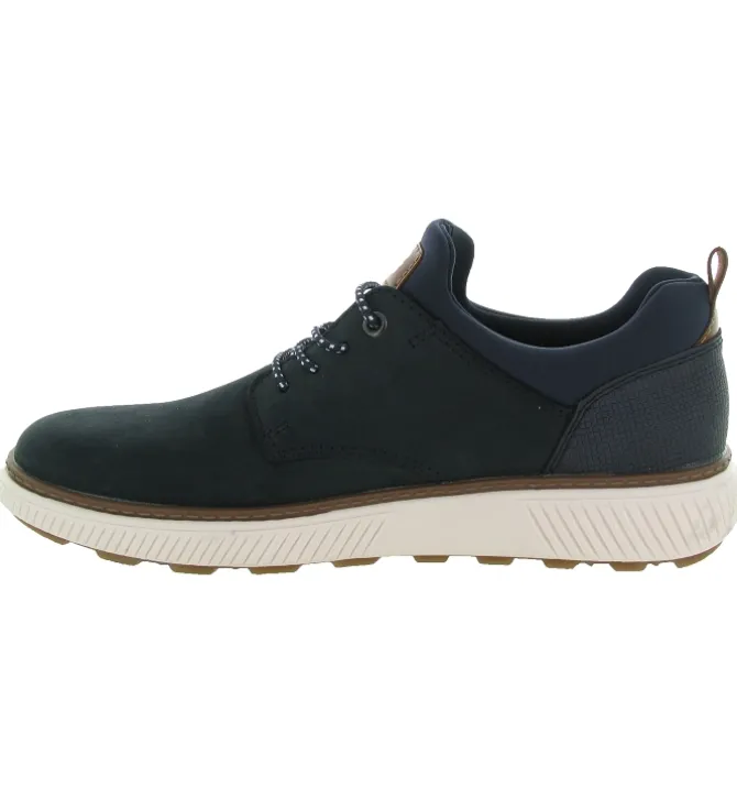 baskets et sneakers - Confort - homme - Cuir - Bleu Marine - Rieker