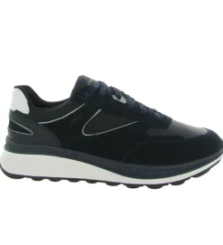 baskets et sneakers - Confort - homme - Nubuck - Bleu Marine - Geox