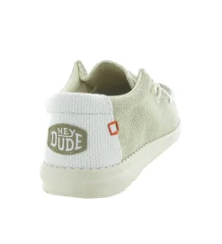 baskets et sneakers - Confort - homme - Toile - Beige - Hey dude