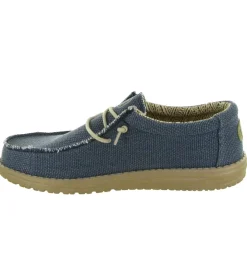 baskets et sneakers - Confort - homme - Toile - Bleu jean - Hey dude