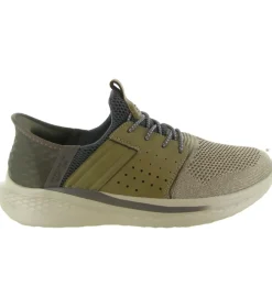 baskets et sneakers - Confort - homme - Synthétique - Taupe - Skechers footwear