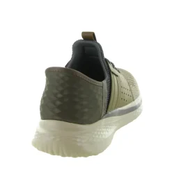baskets et sneakers - Confort - homme - Synthétique - Taupe - Skechers footwear