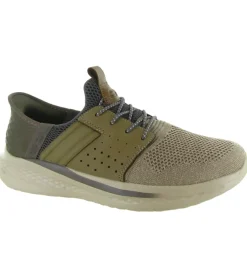 baskets et sneakers - Confort - homme - Synthétique - Taupe - Skechers footwear